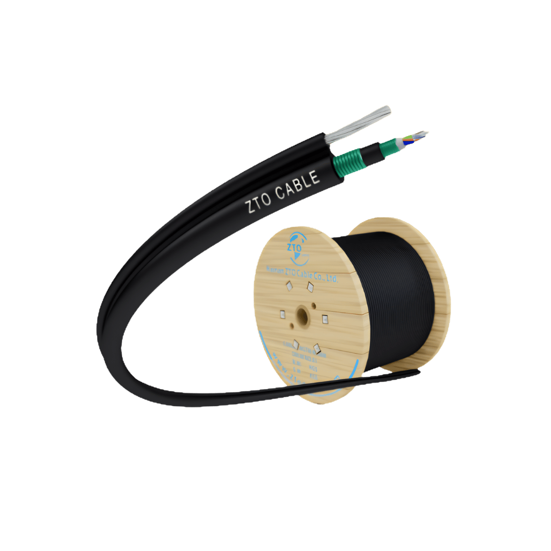 Cable de fibra óptica aéreo Figura 8 DJDA
