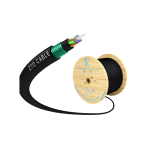 Cable de fibra óptica aéreo Figura 8 trenzado